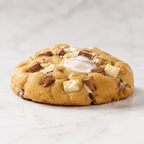 Kinder cake cookie with marshmallow