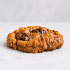 Caramel cake cookie with Nutella